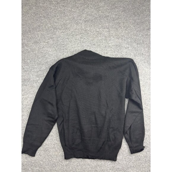 Vintage Summit Sweater Mens Large Half Zip Wool Blend Pullover 90s Hong Kong - Picture 7 of 7